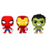 Фото #3 товара FUNKO Carrot Pocket POP Marvel Spiderman Hulk Iron Man