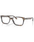 ფოტო #2 პროდუქტის Unisex Square Eyeglasses, RX542853-O