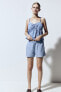 Фото #2 товара Linen-blend Pull-on Shorts