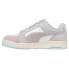Фото #3 товара Puma Slipstream Lo Stitched Lace Up Womens Grey, White Sneakers Casual Shoes 38