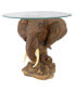Lord Earl Houghton's Trophy Elephant Glass-Topped Table