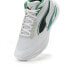 Фото #7 товара Puma Playmaker Pro 37757210 Mens White Canvas Athletic Basketball Shoes