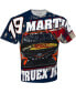 ფოტო #3 პროდუქტის Men's White Martin Truex Jr Bass Pro Shops Sublimated Patriotic Total Print T-shirt