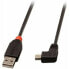 Фото #1 товара Кабель USB 2.0 A — Mini USB B LINDY 31972 2 m Чёрный