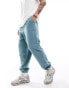 Фото #2 товара ASOS DESIGN oversized joggers in washed blue