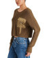 Фото #3 товара Women's Madison Satin-Pocket Sweater
