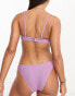 Фото #3 товара New Look glitter v bikini bottoms in lilac