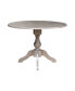 Фото #2 товара 42" Round Dual Drop Leaf Pedestal Table