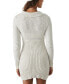 Фото #2 товара Women's Mont Blanc Zip-Front Sweater Dress