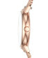 ფოტო #2 პროდუქტის Women's Signatur Slim Rose Gold-Tone Stainless Steel Mesh Bracelet Watch 30mm