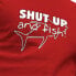 Фото #2 товара KRUSKIS Shut Up And Fish short sleeve T-shirt