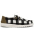 Women's Wendy Plaid Casual Sneakers from Finish Line