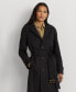 Women's Single-Breasted Belted Trench Coat