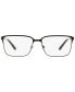 Фото #3 товара Оправа Versace VE1232 Men's Rectangle Eyeglasses
