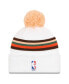 Men's White San Antonio Spurs 2023/24 City Edition Cuffed Pom Knit Hat