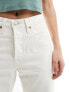 Фото #2 товара Levi's 501 crop straight fit jean in white