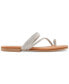 Фото #2 товара Women's Fiorra Rhinestone Toe-Ring Slide Sandals