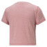Фото #2 товара Puma Exhale Rib Crew Neck Short Sleeve T-Shirt Womens Pink Athletic Casual Tops