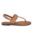 Фото #2 товара Women's Brontina Flat Thong Sandals with Hardware