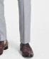Фото #7 товара Men's Skinny-Fit Sharkskin Suit Pants, Created for Macy's