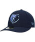 Фото #1 товара Men's Navy Memphis Grizzlies Team Low Profile 59Fifty Fitted Hat