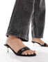 Фото #1 товара Mango heel detail sandal in black