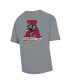 Men's Comfort Wash Graphite Alabama Crimson Tide Vintage-like Logo T-Shirt