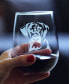 Фото #2 товара Labrador Retriever Face Labrador Dog Gifts Stem Less Wine Glass, 17 oz