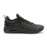 Фото #1 товара Puma Electron 2.0 Knit Lace Up Mens Black Sneakers Casual Shoes 38979101
