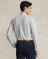 ფოტო #2 პროდუქტის Men's Slim-Fit Gingham Stretch Poplin Shirt