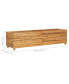 Фото #3 товара Raised Bed 59.1"x15.7"x15" Recycled Teak Wood and Steel