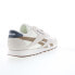 Фото #8 товара Reebok Classic Nylon Mens Beige Suede Lace Up Lifestyle Sneakers Shoes