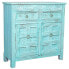 Sideboard Alexandra House Living Blue Mango wood 41 x 101 x 101 cm