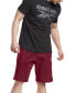 ფოტო #3 პროდუქტის Men's Identity Regular-Fit Logo-Print Sweat Shorts