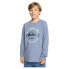 ფოტო #2 პროდუქტის QUIKSILVER Circle Logo long sleeve T-shirt