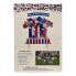 Stars and Stripes Patriotic Party Decorating Kit, 80 Piece, Red/White/Blue - фото #1