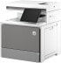 Фото #7 товара HP LaserJet Color Enterprise MFP 5800dn Printer - Print - copy - scan - fax (optional) - Automatic document feeder; Optional high-capacity trays; Touchscreen; TerraJet cartridge - Laser - Colour printing - 1200 x 1200 DPI - A4 - Direct printing - White