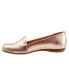 Фото #4 товара Trotters Sage T2236-720 Womens Pink Wide Leather Loafer Flats Shoes 10