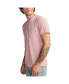 Men's Linen Short Sleeve Pocket Crew Neck T-shirt