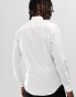 Tommy Jeans slim fit stretch shirt in white