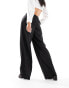 Фото #6 товара Vila tailored wide leg trousers in black