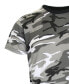 Фото #4 товара Men's Camo Printed Short Sleeve Crew Neck T-shirt, Pack of 3