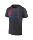 Фото #2 товара Men's Charcoal Buffalo Bills T-shirt