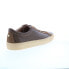 Фото #15 товара TCG Kennedy TCG-AW19-KEN-PLK Mens Brown Leather Lifestyle Sneakers Shoes