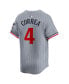 Men's Carlos Correa Gray Minnesota Twins Home Limited Player Jersey