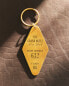 Фото #1 товара Engraved gold aluminium keyring