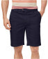 Tasso Elba 159181 Men's Stretch Flat Front Navy Blue Casual Shorts Sz. 34