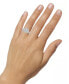 ფოტო #2 პროდუქტის Diamond Flower Cluster Statement Ring (1/2 ct. t.w.) in Sterling Silver