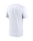 Фото #4 товара Men's White Los Angeles Chargers Icon Legend Performance T-shirt