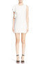 Фото #2 товара elizabeth and james 161549 Women's Ruffle Sleeve Mini Dress Ivory Sz. 2